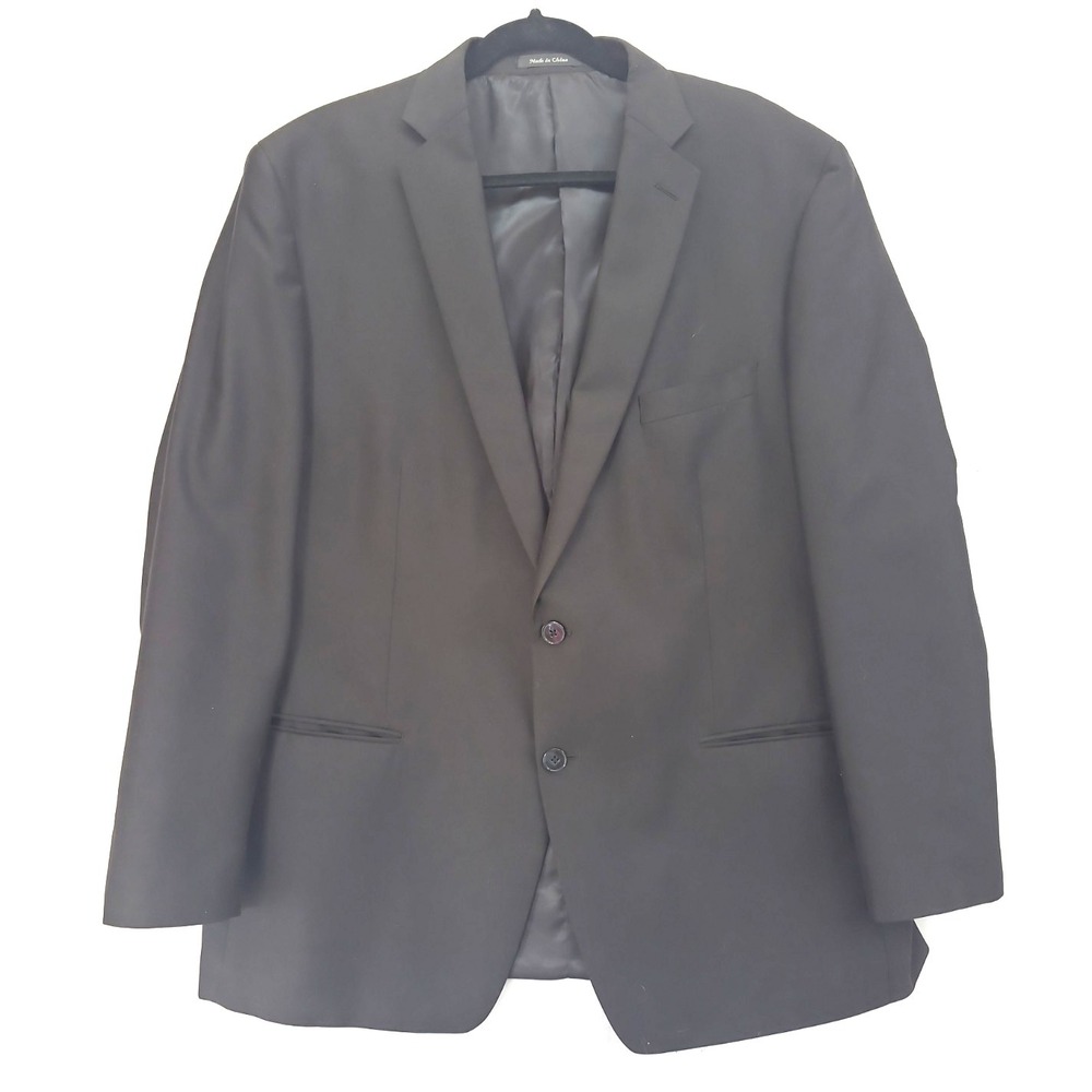 Calvin Klein Mens Blazer Suit Jacket 46R 2 Button Single Breasted